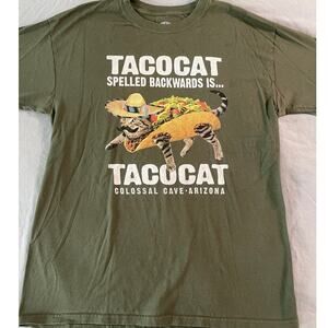 The Duck Company Green T-Shirt Colossal Cave AZ SZ L